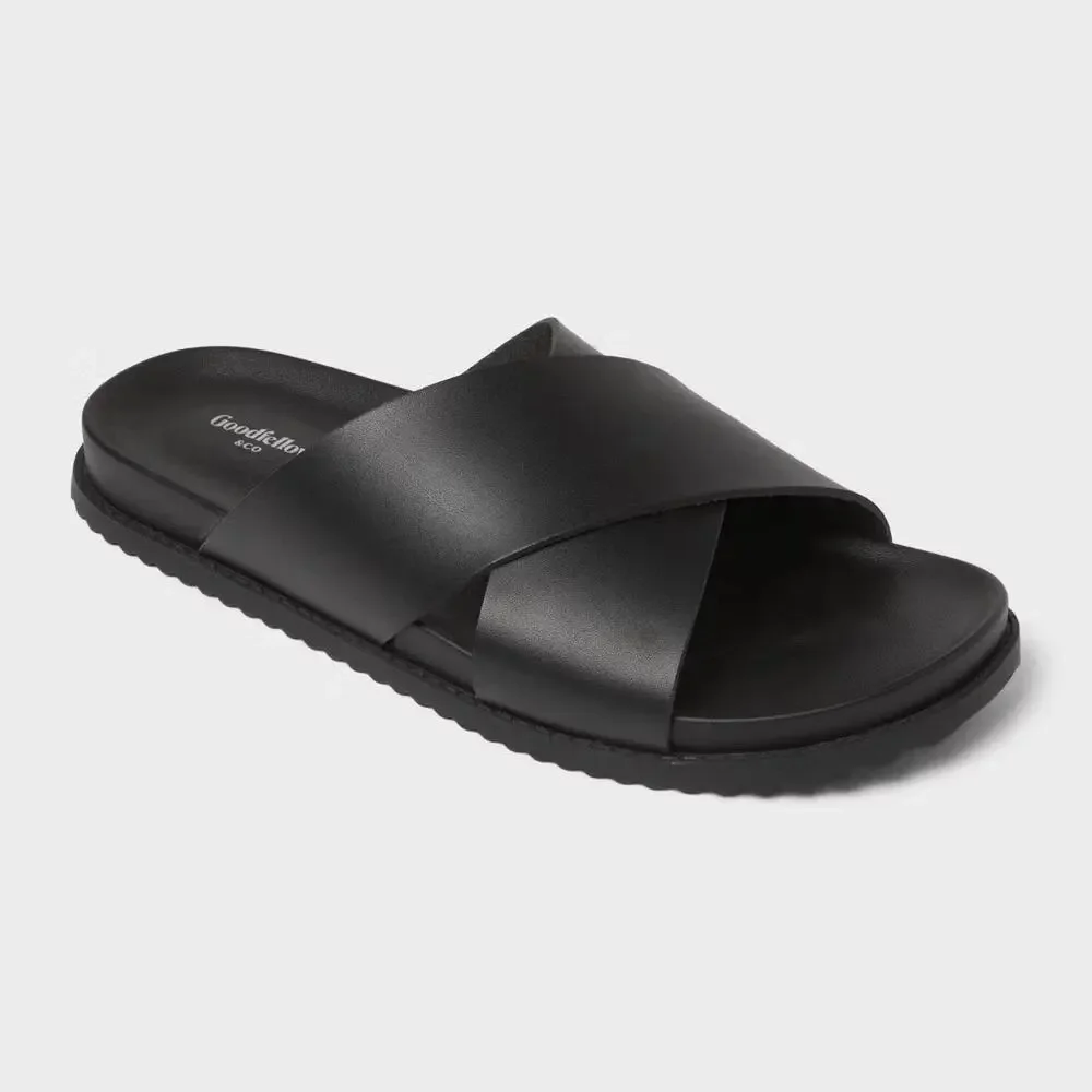 Men's Thomas X-Band Sandals - Goodfellow & Co - Black